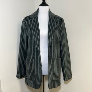•new• UNIVERSAL THREAD Oversized Brushed Pinstripe Blazer Coat